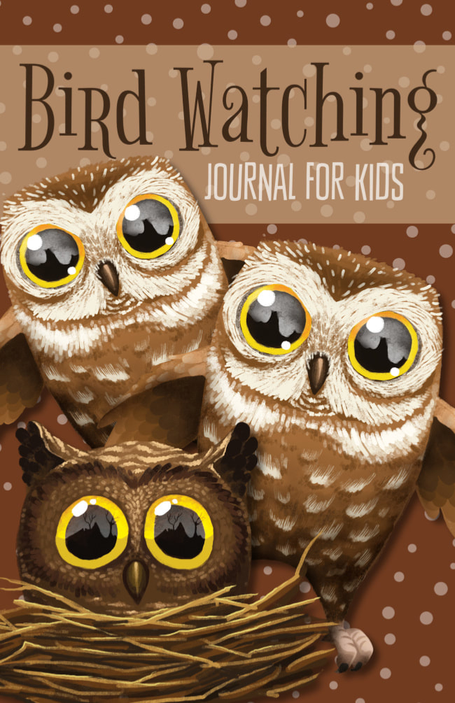 Cute Bird Watching Journal for Kids to Write and Draw in Nature