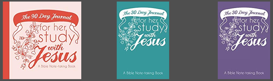 Womens Bible Study and Prayer Journals for Sunday School classes and Christian curriculum and gifts