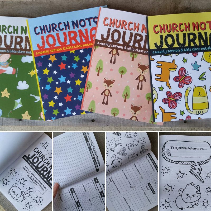 Church Notes Journals for Boys and Girls by 123 Journal It Publishing