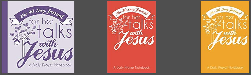 Womens Prayer Journals for Sunday School classes and Christian curriculum and gifts